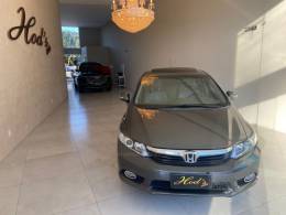 HONDA - CIVIC - 2013/2014 - Cinza - R$ 77.900,00