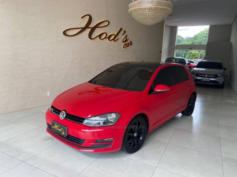 VOLKSWAGEN - GOLF - 2014/2014 - Vermelha - Sob Consulta