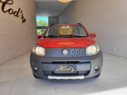 FIAT - UNO - 2011/2012 - Vermelha - Sob Consulta