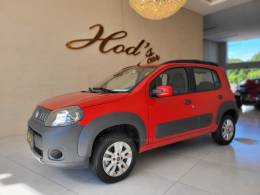 FIAT - UNO - 2011/2012 - Vermelha - Sob Consulta