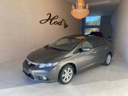 HONDA - CIVIC - 2013/2014 - Cinza - R$ 77.900,00